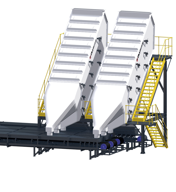 高頻篩，專為篩分細物料研發，產量大還不堵孔